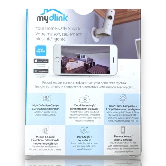 New Dlink Mini Hd Wi-Fi Camera Dcs-8000Lh​​​ - Picture 2 of 7